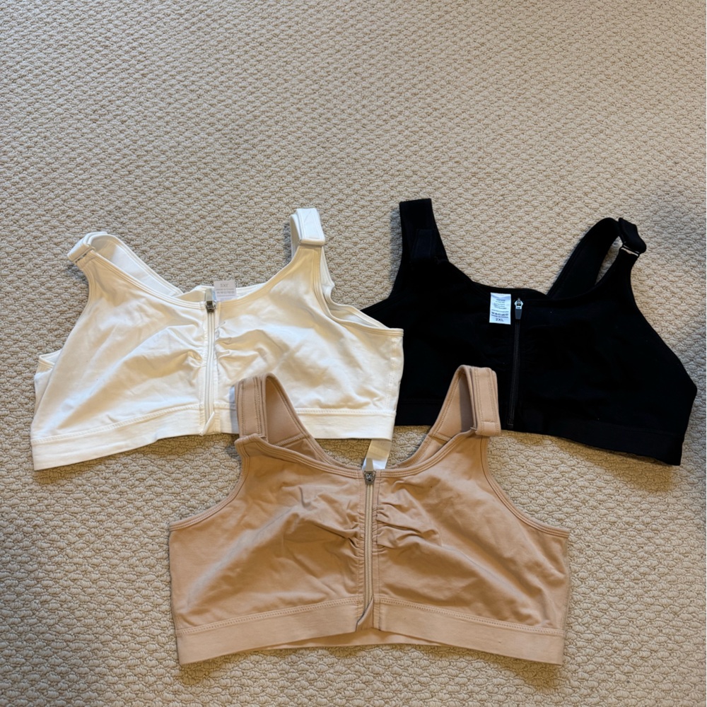 Post Surgical Bra 2XL- set of 3